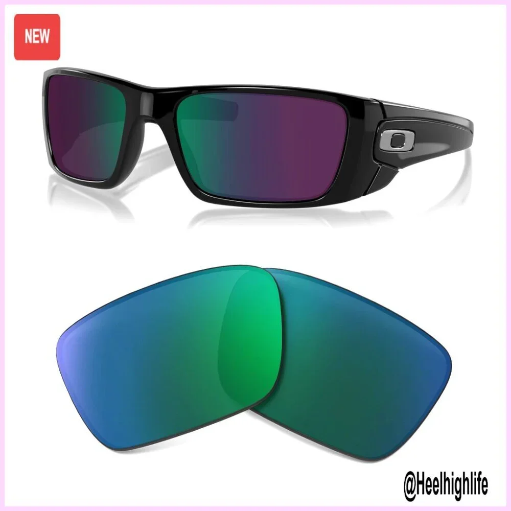 Authentic Replacement Sunglass Lenses with Microfiber Pouch and Care Kit